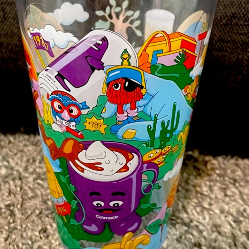 Rare McDonald’s 2024 Mystery Collector’s Cup Grimace